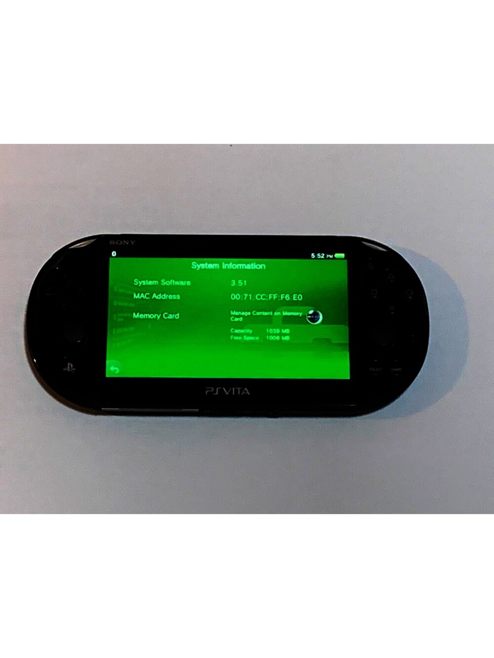 Sony PCH-2001 PlayStation Vita Slim WiFi (Certified Refurbished) [Video Game]